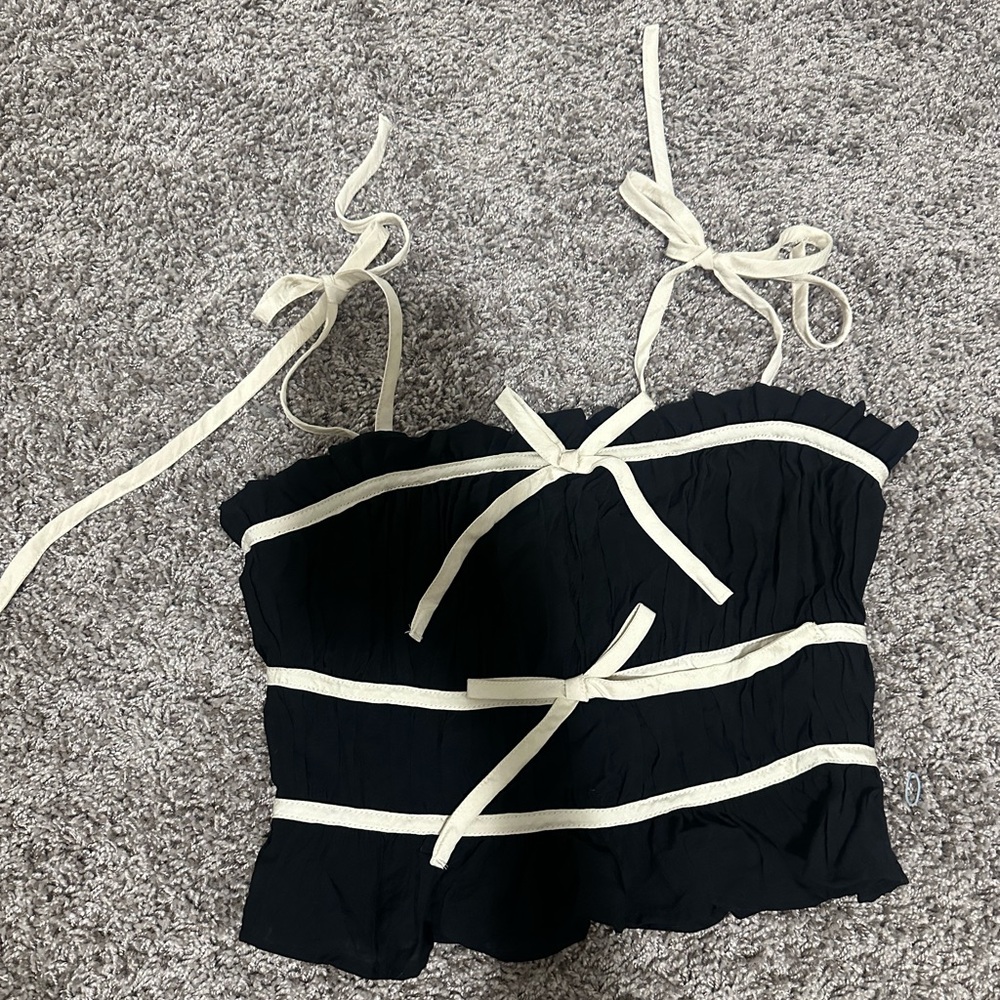 Cute coquette shirts with bows